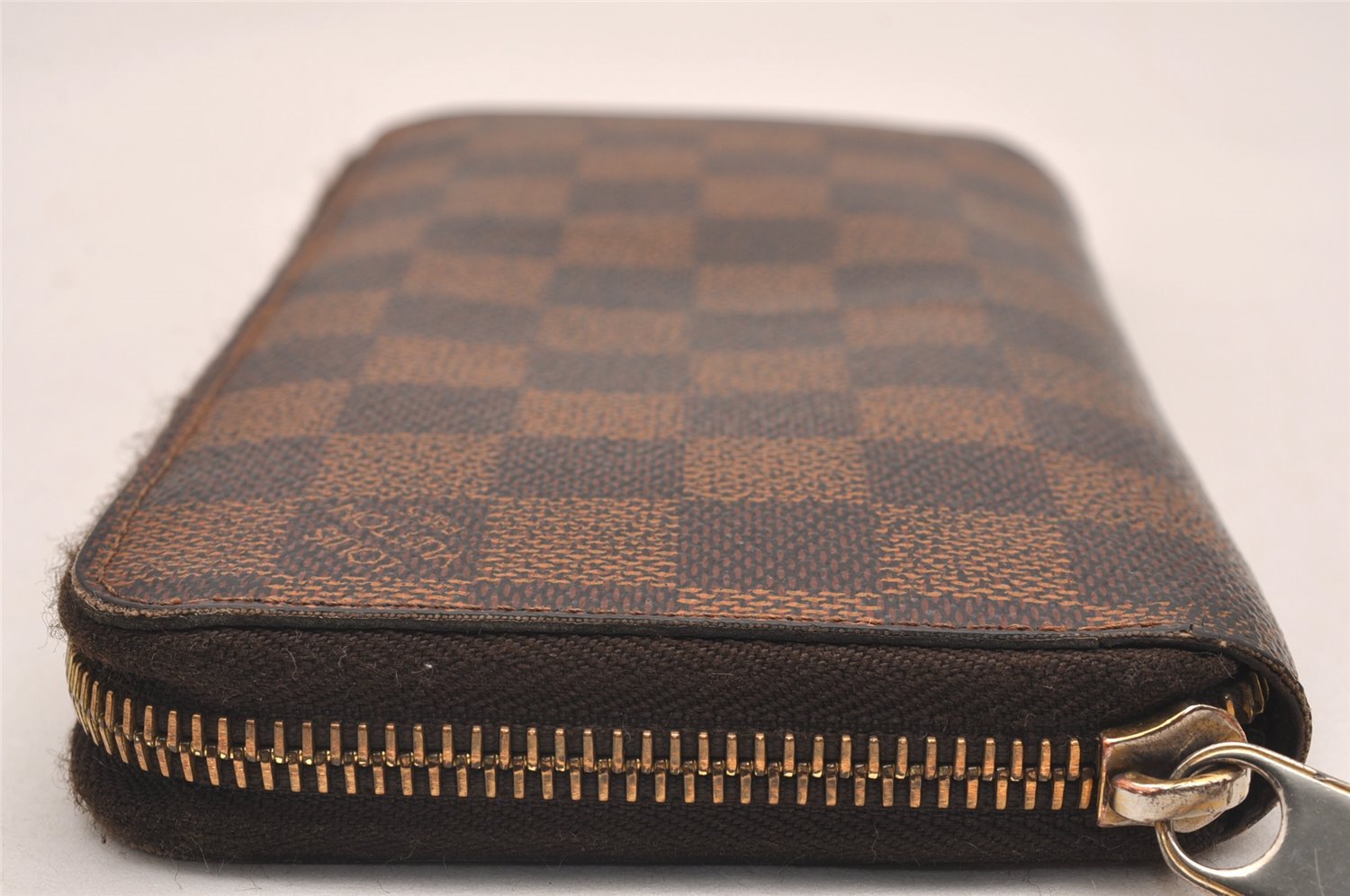 Authentic Louis Vuitton Damier Zippy Long Wallet Purse N60015 LV 5399J