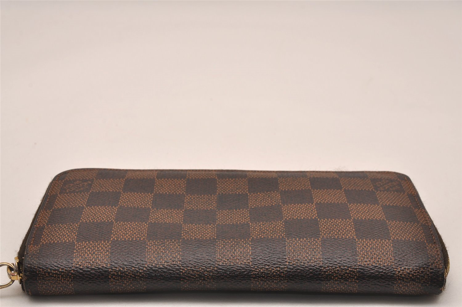 Authentic Louis Vuitton Damier Zippy Long Wallet Purse N60015 LV 5399J