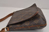Authentic Louis Vuitton Monogram Musette Tango Shoulder Bag M51257 LV 5400J
