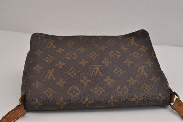 Authentic Louis Vuitton Monogram Musette Tango Shoulder Bag M51257 LV 5400J