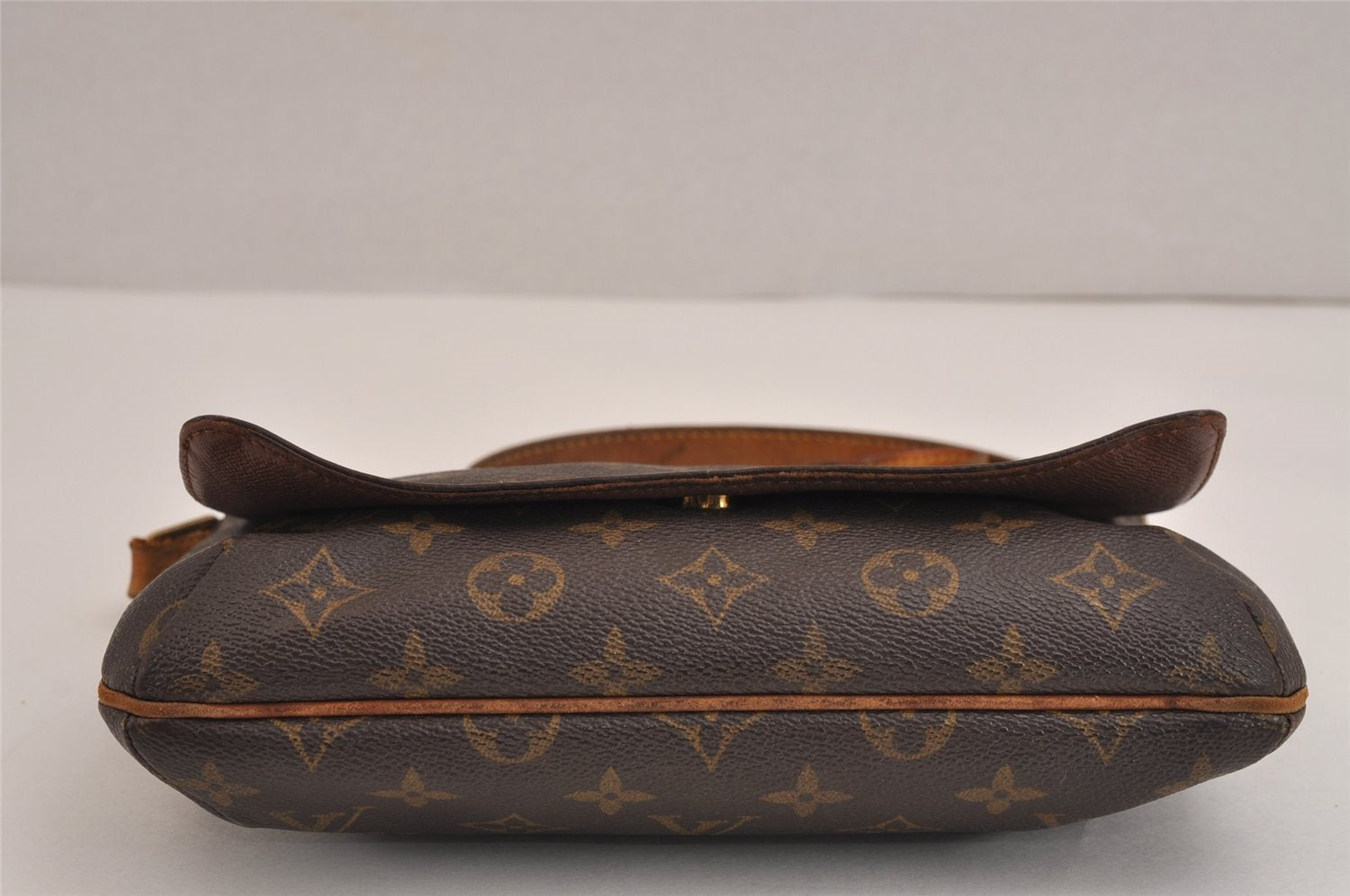 Authentic Louis Vuitton Monogram Musette Tango Shoulder Bag M51257 LV 5400J
