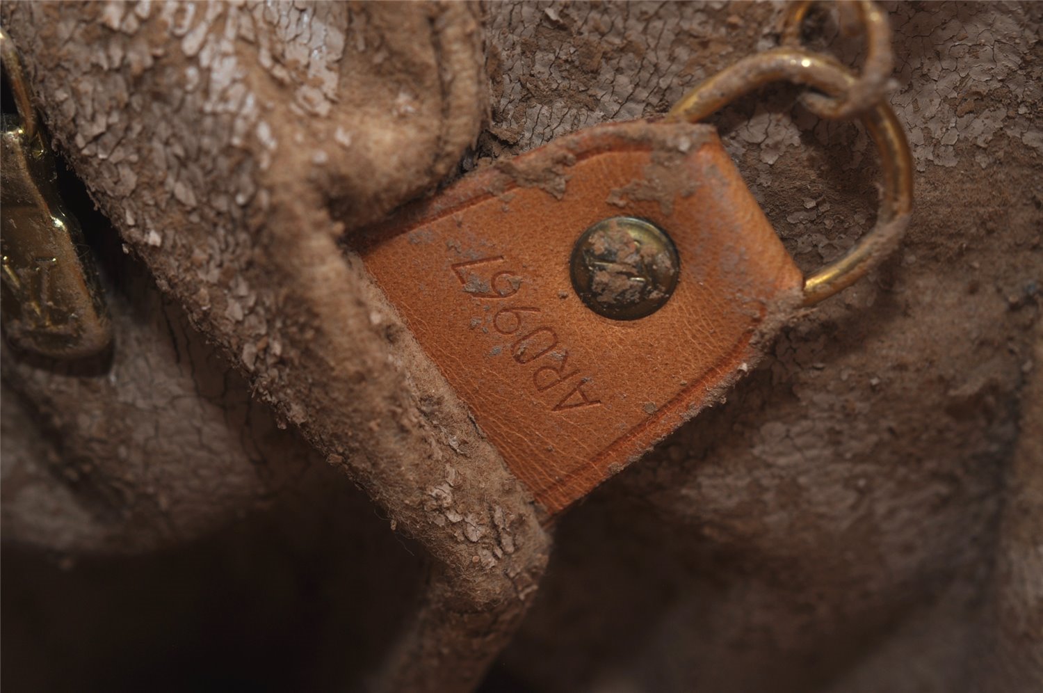 Authentic Louis Vuitton Monogram Bucket GM Shoulder Tote Bag M42236 Junk 5401I