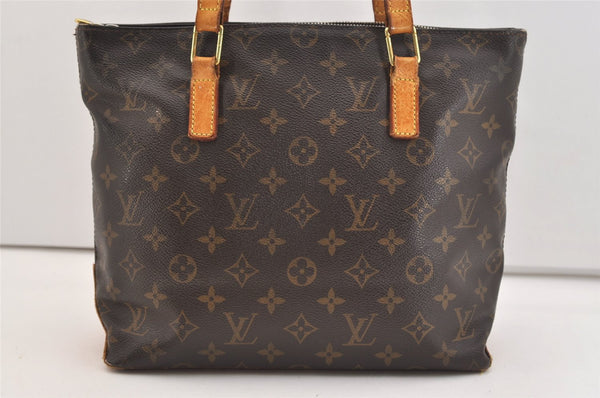 Authentic Louis Vuitton Monogram Cabas Piano Shoulder Tote Bag M51148 Junk 5401J