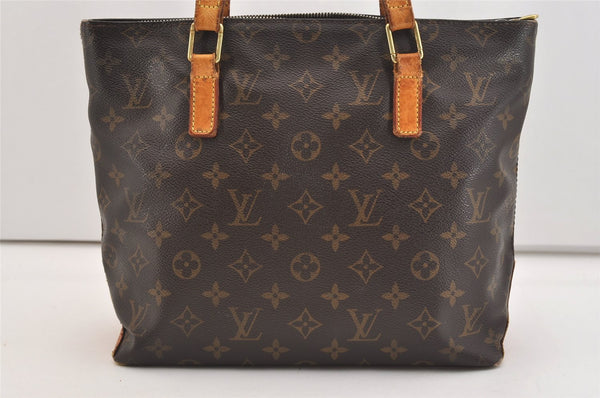 Authentic Louis Vuitton Monogram Cabas Piano Shoulder Tote Bag M51148 Junk 5401J