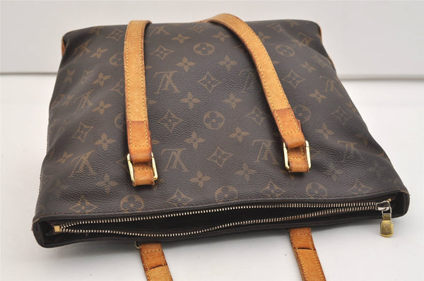 Authentic Louis Vuitton Monogram Cabas Piano Shoulder Tote Bag M51148 Junk 5401J
