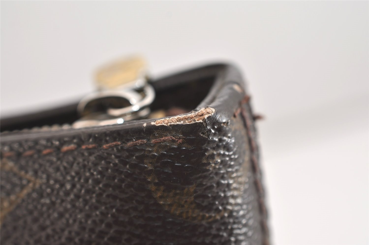 Authentic Louis Vuitton Monogram Cabas Piano Shoulder Tote Bag M51148 Junk 5401J