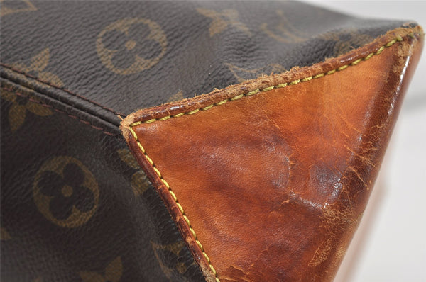 Authentic Louis Vuitton Monogram Cabas Piano Shoulder Tote Bag M51148 Junk 5401J