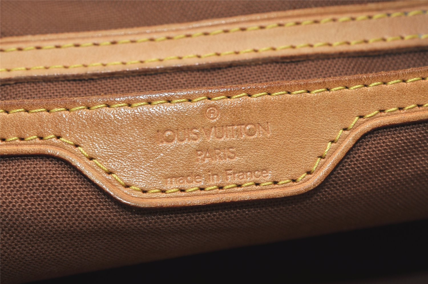 Authentic Louis Vuitton Monogram Cabas Piano Shoulder Tote Bag M51148 Junk 5401J