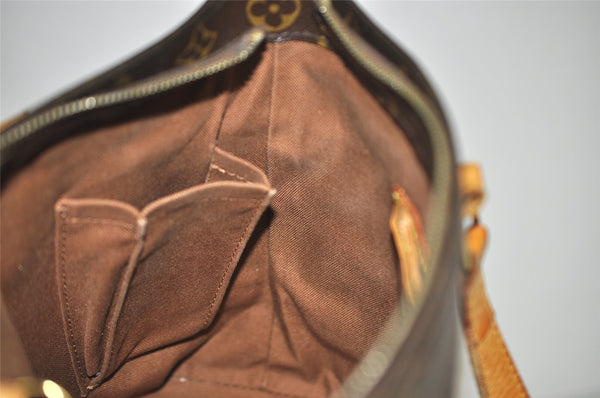 Authentic Louis Vuitton Monogram Cabas Piano Shoulder Tote Bag M51148 Junk 5401J