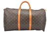 Authentic Louis Vuitton Monogram Keepall 50 Travel Boston Bag M41426 LV 5401K