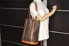 Authentic Louis Vuitton Monogram Bucket GM Shoulder Tote Bag M42236 Junk 5405I
