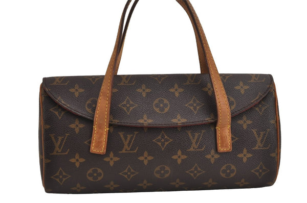 Authentic Louis Vuitton Monogram Sonatine Hand Bag Purse M51902 LV 5406J