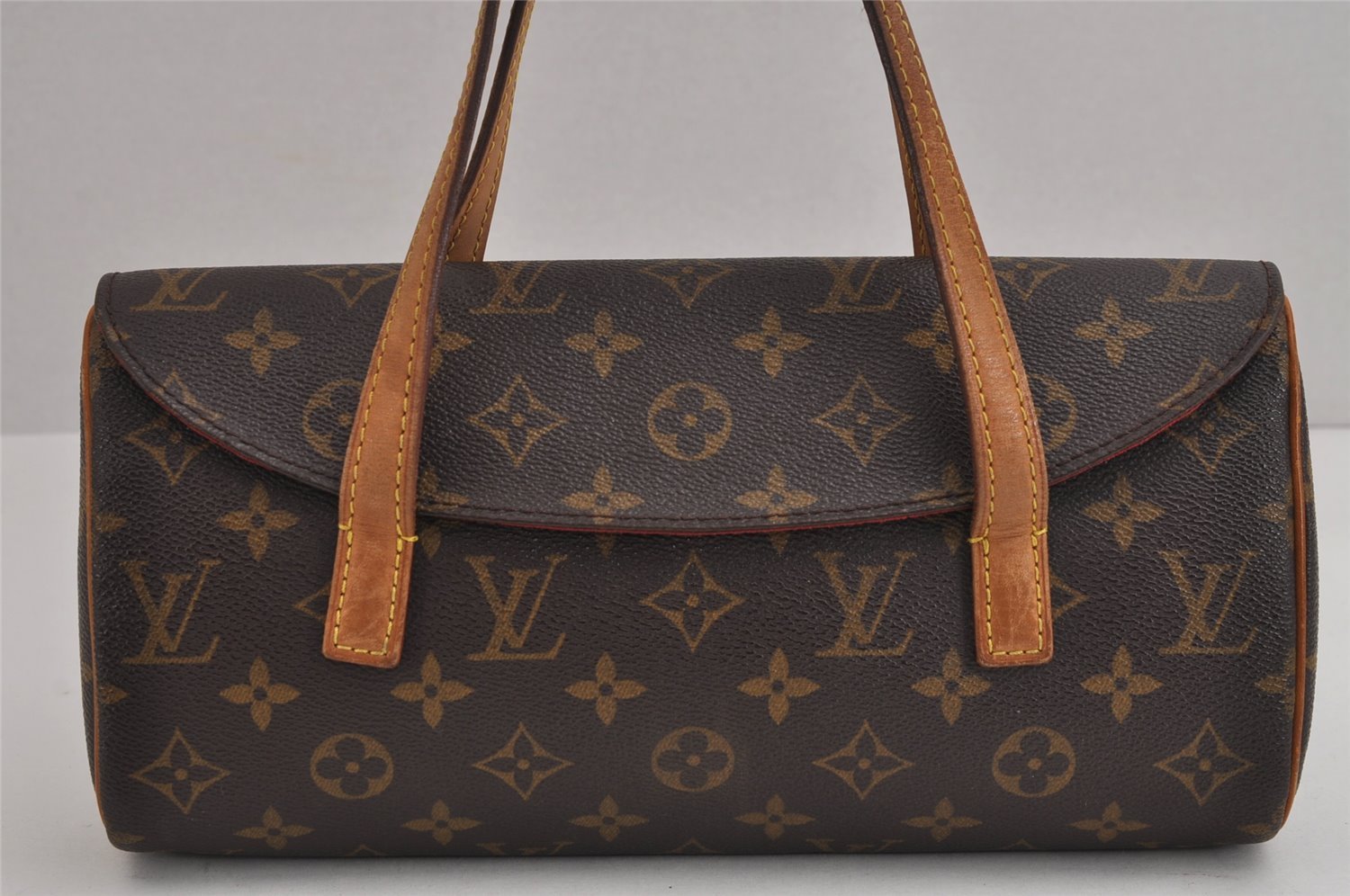 Authentic Louis Vuitton Monogram Sonatine Hand Bag Purse M51902 LV 5406J