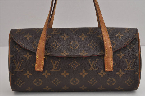 Authentic Louis Vuitton Monogram Sonatine Hand Bag Purse M51902 LV 5406J