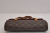 Authentic Louis Vuitton Monogram Sonatine Hand Bag Purse M51902 LV 5406J