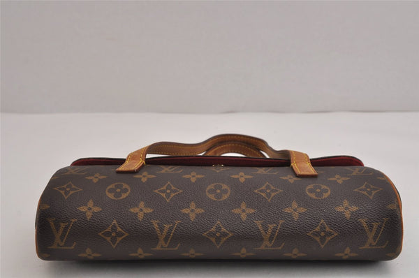 Authentic Louis Vuitton Monogram Sonatine Hand Bag Purse M51902 LV 5406J