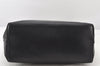 Authentic GUCCI Vintage Bamboo Shoulder Hand Bag Leather Black 5406K