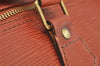 Authentic Louis Vuitton Epi Speedy 35 Hand Boston Bag Brown M42993 LV 5407I