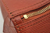 Authentic Louis Vuitton Epi Speedy 35 Hand Boston Bag Brown M42993 LV 5407I