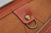 Authentic Louis Vuitton Epi Speedy 35 Hand Boston Bag Brown M42993 LV 5407I