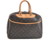 Authentic Louis Vuitton Monogram Deauville Hand Bag M47270 LV 5407J
