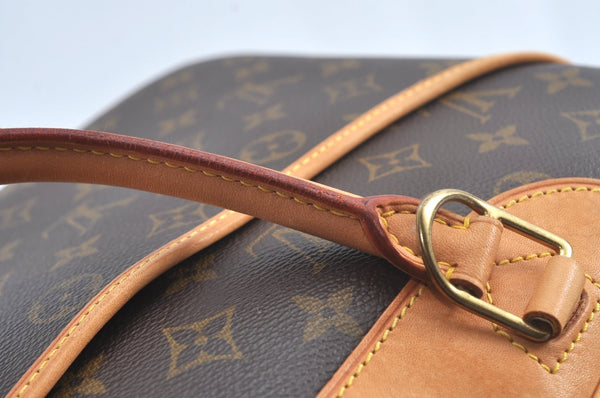 Authentic Louis Vuitton Monogram Deauville Hand Bag M47270 LV 5407J