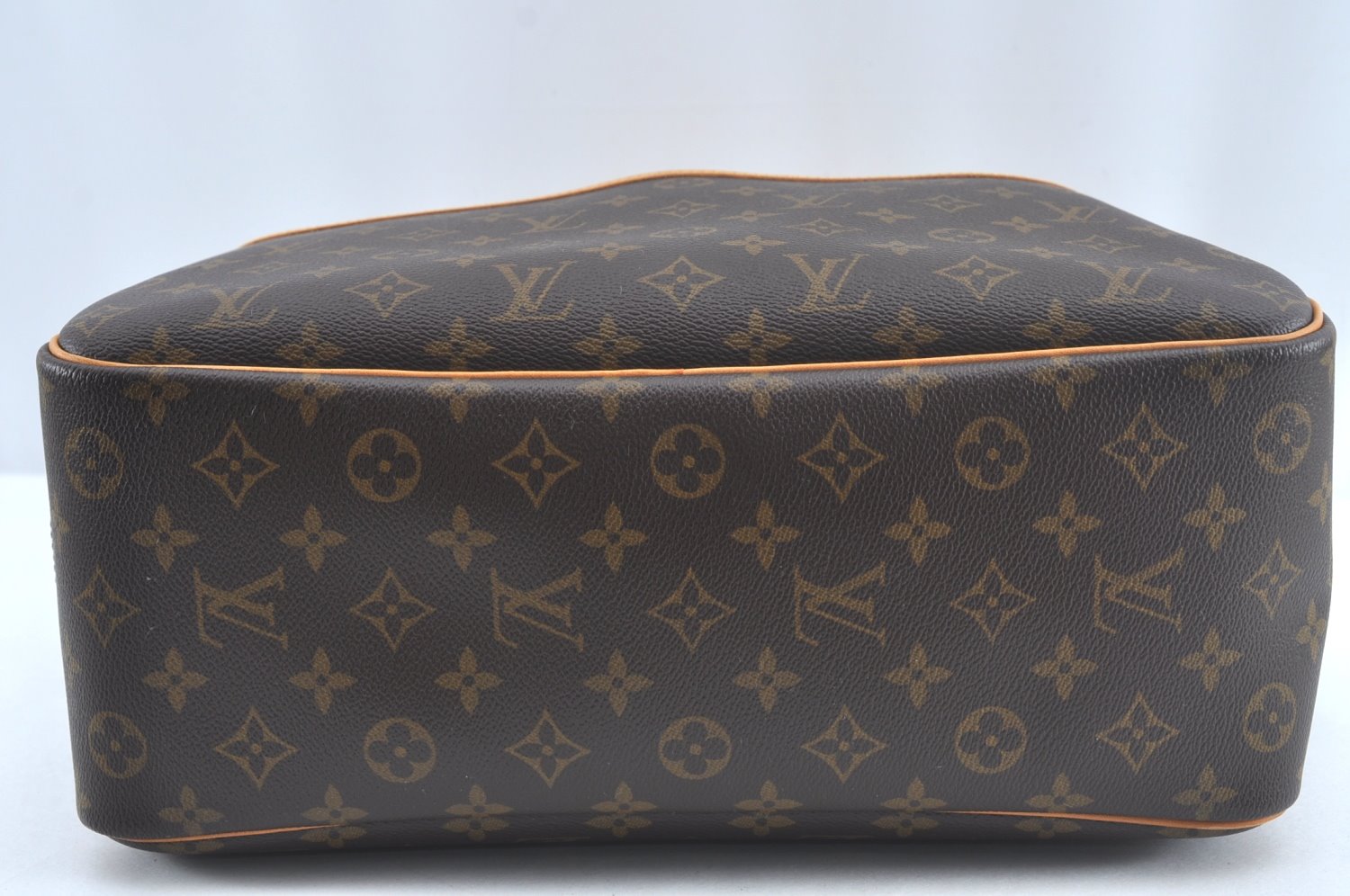 Authentic Louis Vuitton Monogram Deauville Hand Bag M47270 LV 5407J