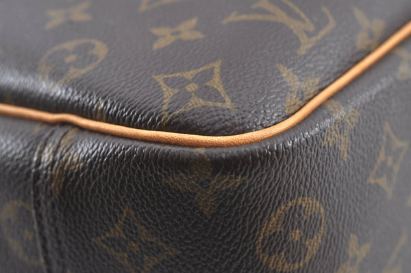 Authentic Louis Vuitton Monogram Deauville Hand Bag M47270 LV 5407J