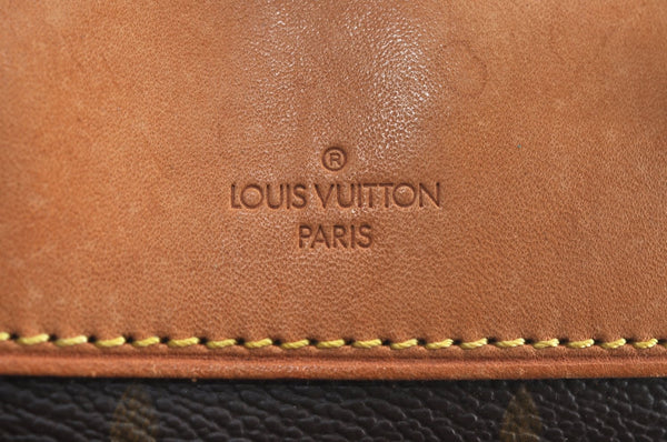 Authentic Louis Vuitton Monogram Deauville Hand Bag M47270 LV 5407J