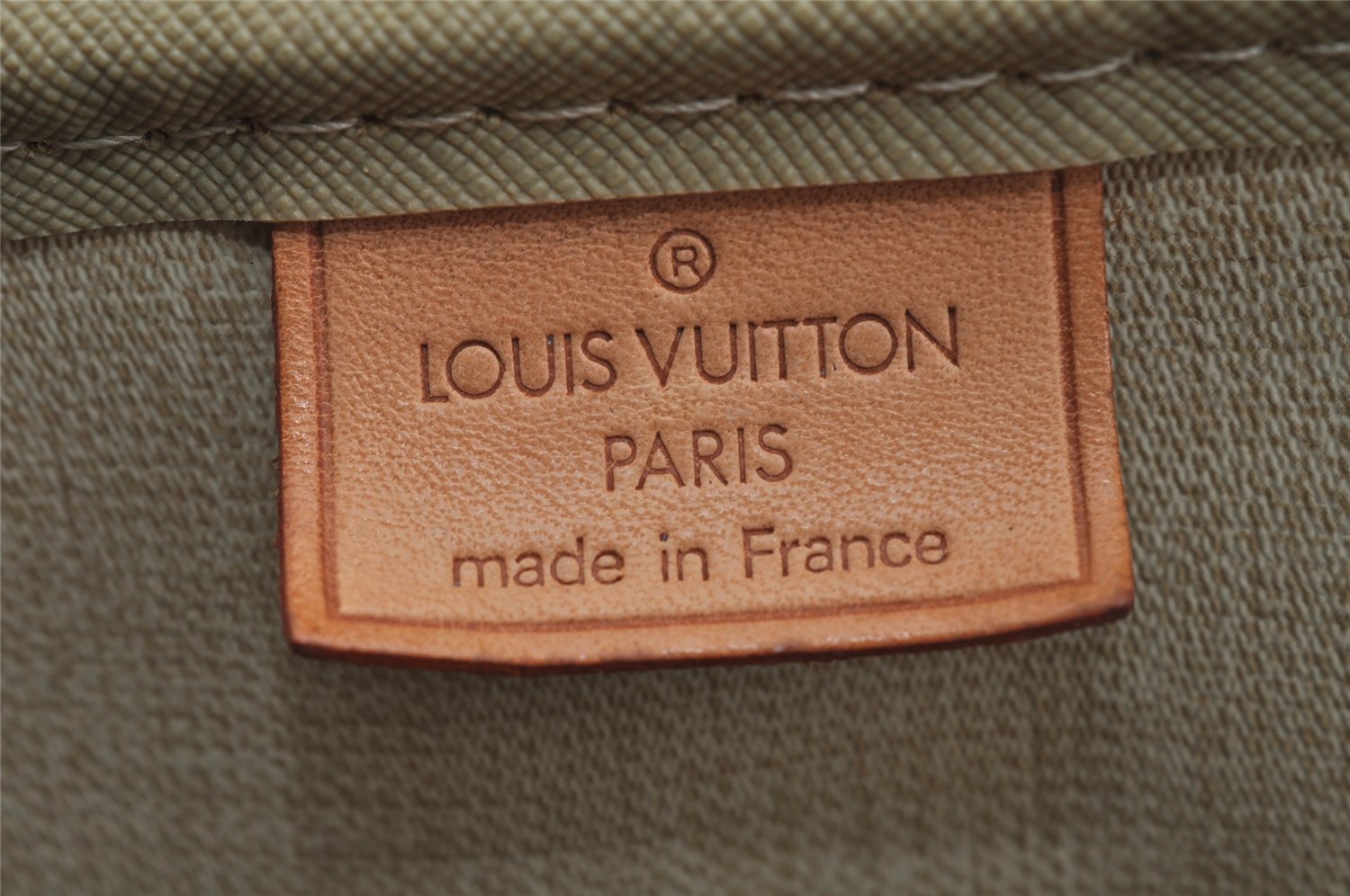 Authentic Louis Vuitton Monogram Deauville Hand Bag M47270 LV 5407J