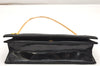 Authentic Christian Dior Vintage Chain Shoulder Bag Purse Enamel Black CD 5408K