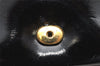 Authentic Christian Dior Vintage Chain Shoulder Bag Purse Enamel Black CD 5408K