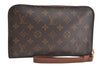 Authentic Louis Vuitton Monogram Orsay Clutch Hand Bag Purse M51790 LV 5409K
