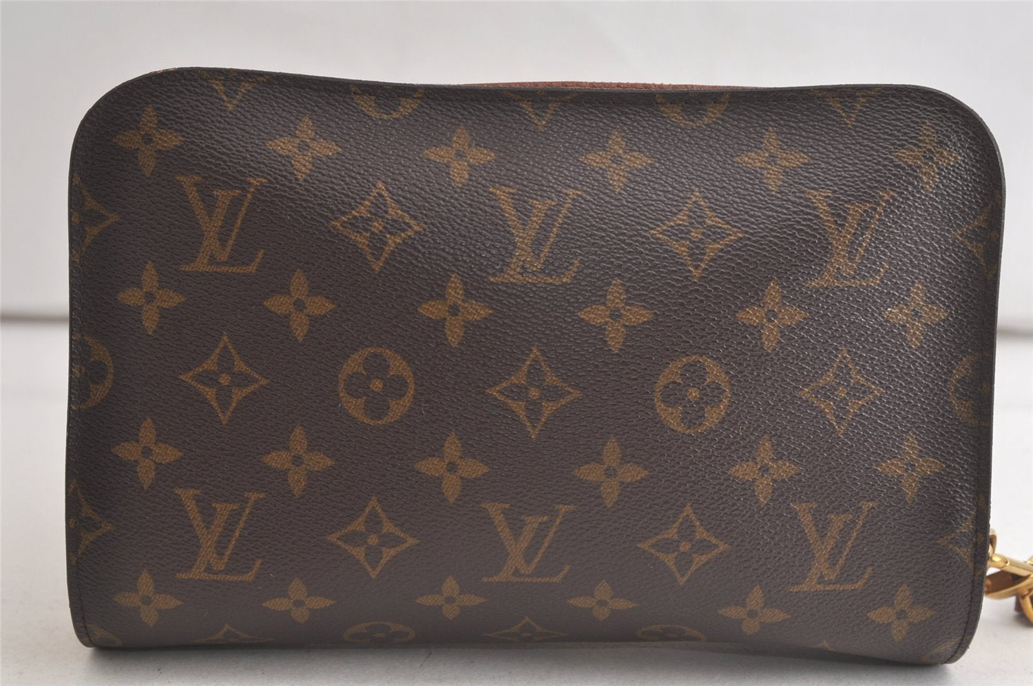 Authentic Louis Vuitton Monogram Orsay Clutch Hand Bag Purse M51790 LV 5409K