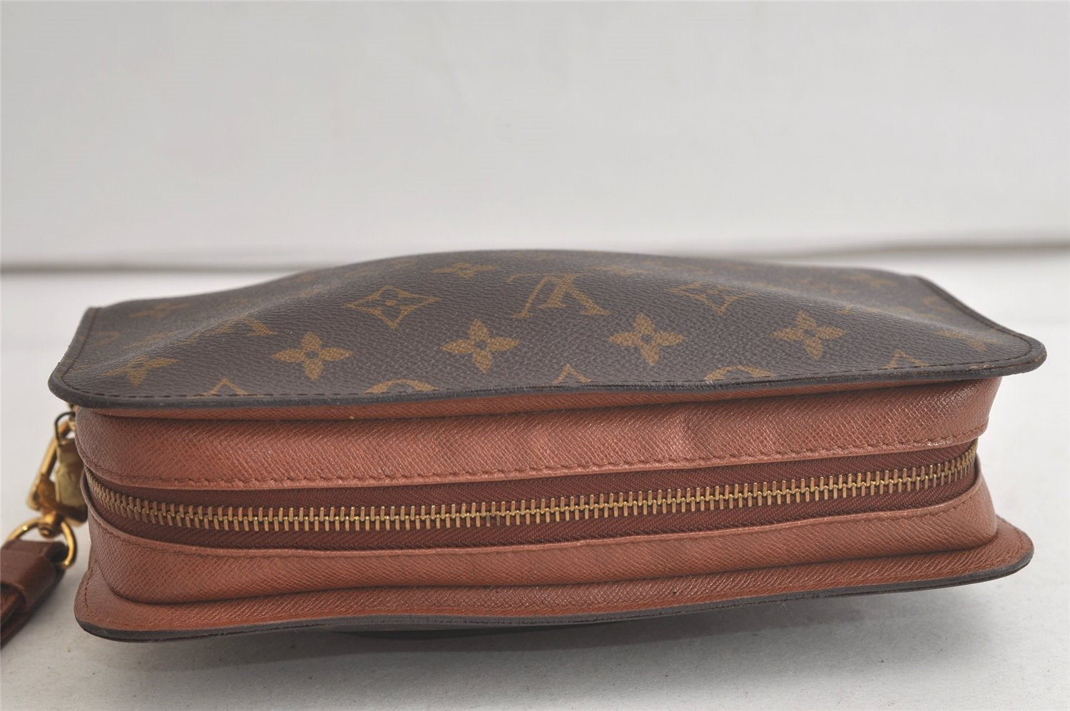 Authentic Louis Vuitton Monogram Orsay Clutch Hand Bag Purse M51790 LV 5409K