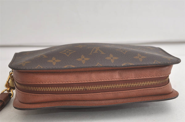 Authentic Louis Vuitton Monogram Orsay Clutch Hand Bag Purse M51790 LV 5409K