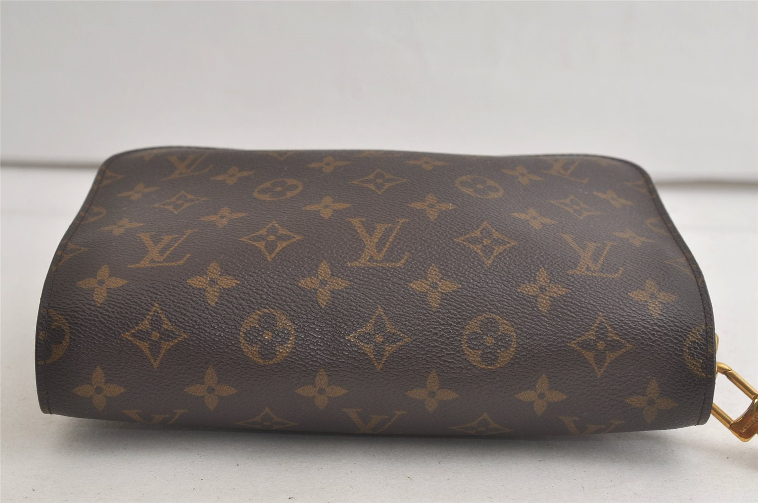 Authentic Louis Vuitton Monogram Orsay Clutch Hand Bag Purse M51790 LV 5409K