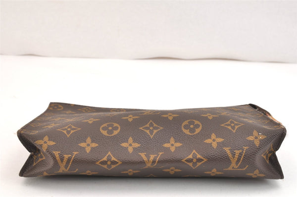 Auth Louis Vuitton Monogram Poche Toilette 26 Pouch Old Model LV Junk 5410K