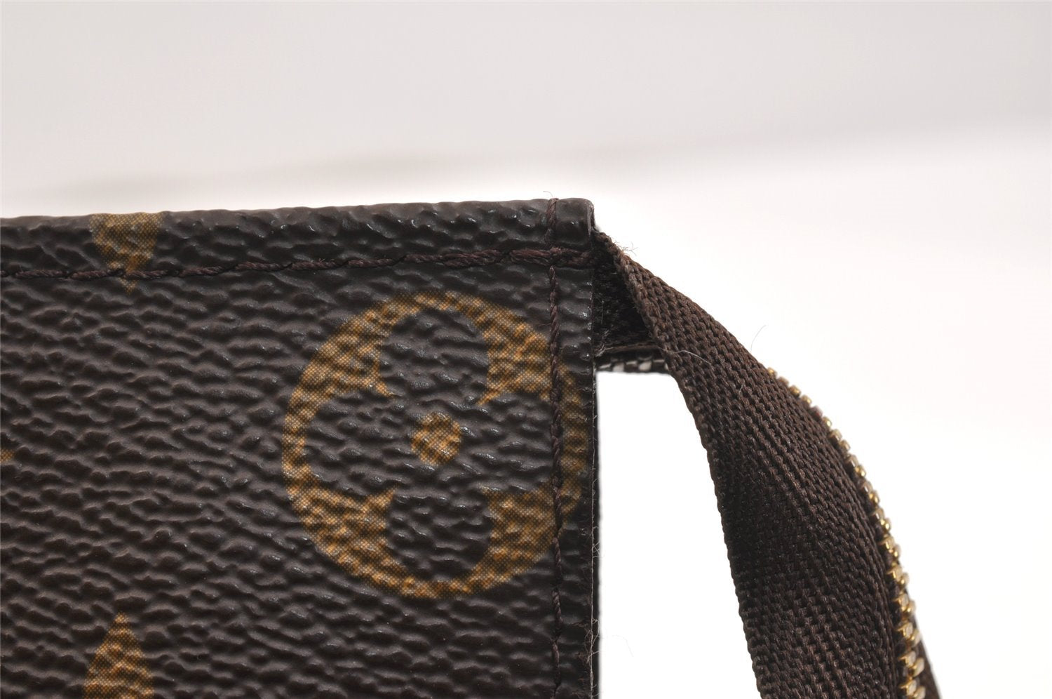 Auth Louis Vuitton Monogram Poche Toilette 26 Pouch Old Model LV Junk 5410K