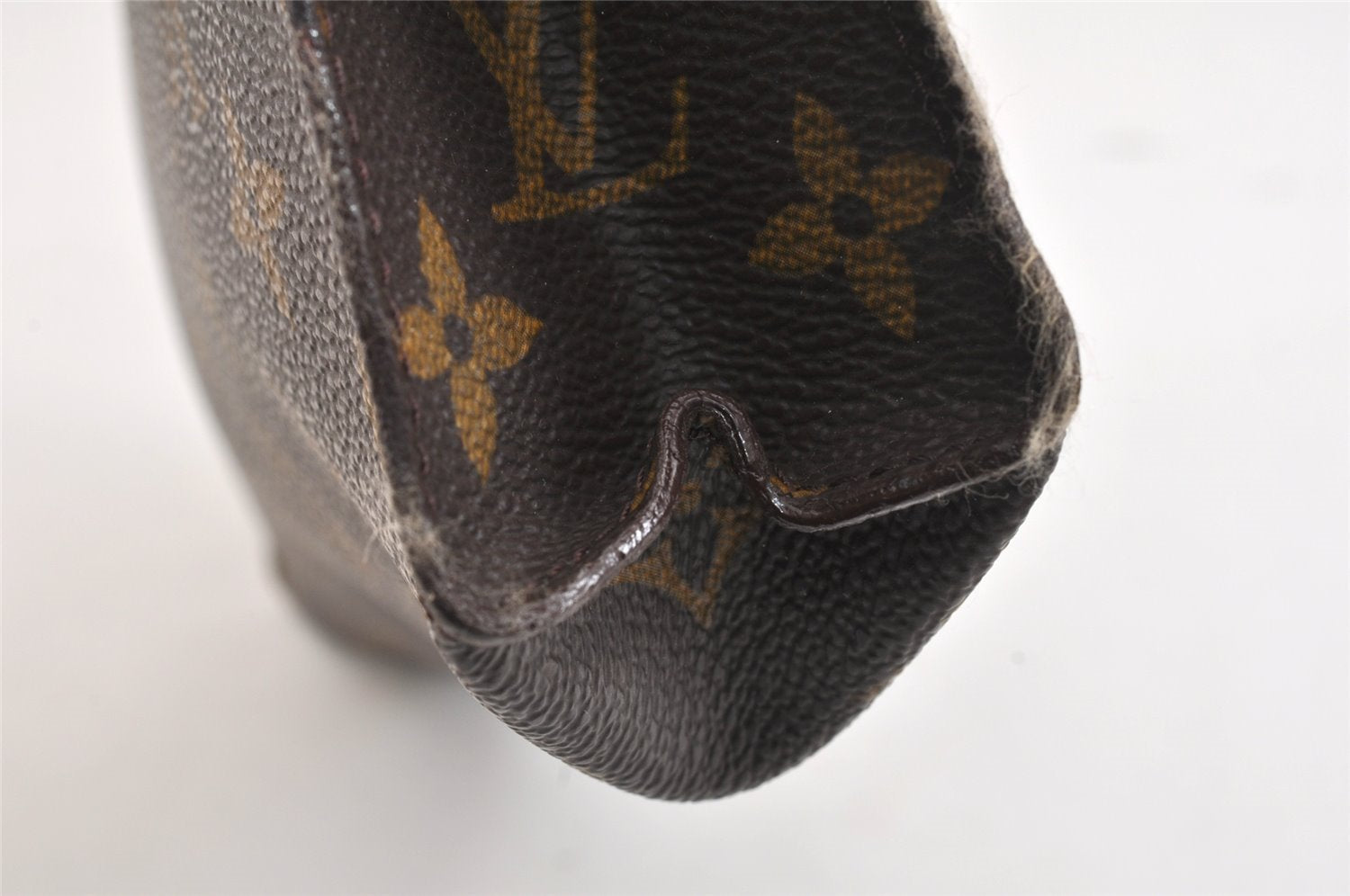 Auth Louis Vuitton Monogram Poche Toilette 26 Pouch Old Model LV Junk 5410K