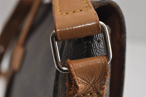 Authentic Louis Vuitton Monogram Chantilly GM Shoulder Cross Bag Old Model 5411J