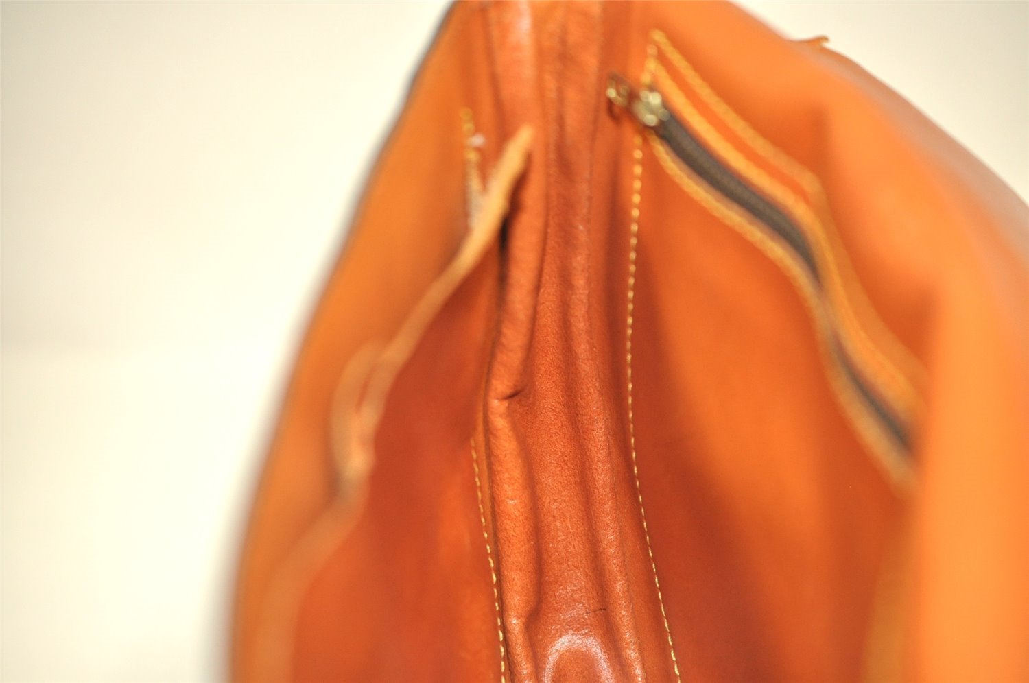 Authentic Louis Vuitton Monogram Chantilly GM Shoulder Cross Bag Old Model 5411J