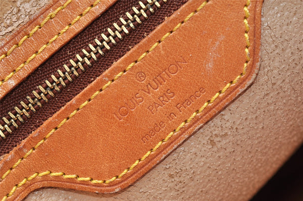 Authentic Louis Vuitton Monogram Bucket GM Shoulder Tote Bag M42236 Junk 5412I