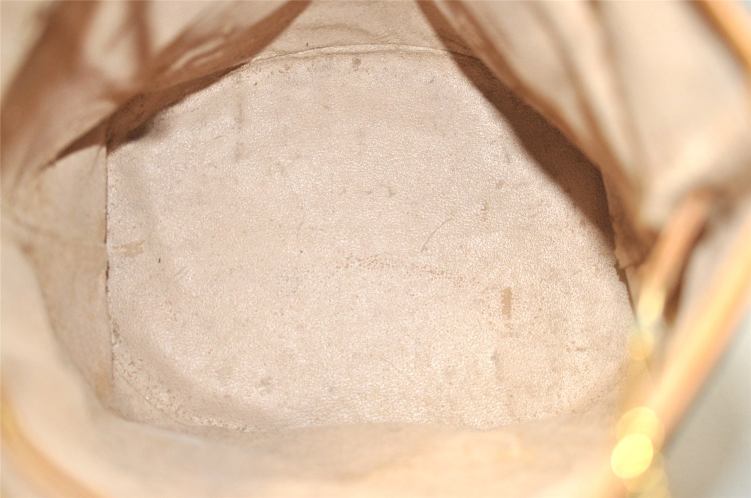 Authentic Louis Vuitton Monogram Bucket GM Shoulder Tote Bag M42236 Junk 5413I