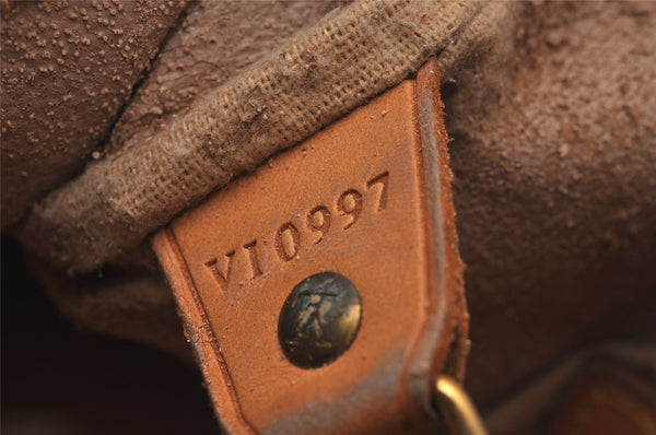 Authentic Louis Vuitton Monogram Bucket GM Shoulder Tote Bag M42236 Junk 5413I