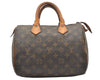 Authentic Louis Vuitton Monogram Speedy 25 Boston Hand Bag Old Model LV 5413K