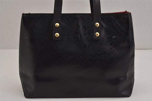 Authentic Louis Vuitton Vernis Reade PM Hand Bag Black M91088 LV 5414J