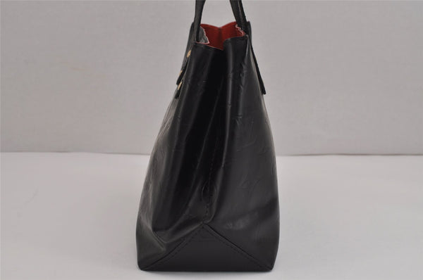 Authentic Louis Vuitton Vernis Reade PM Hand Bag Black M91088 LV 5414J