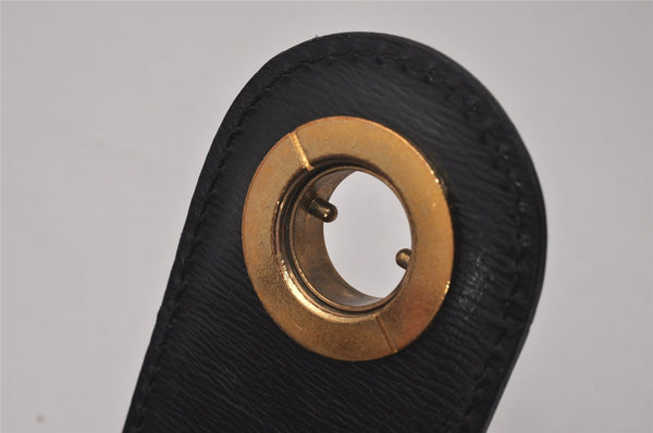 Authentic Louis Vuitton Epi Capucines Shoulder Cross Bag Black M52342 LV 5415I