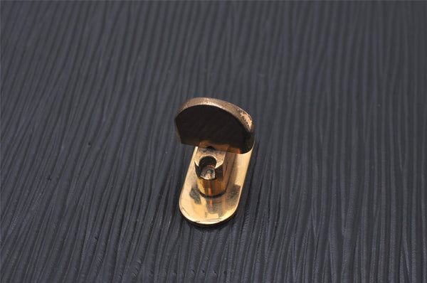 Authentic Louis Vuitton Epi Capucines Shoulder Cross Bag Black M52342 LV 5415I